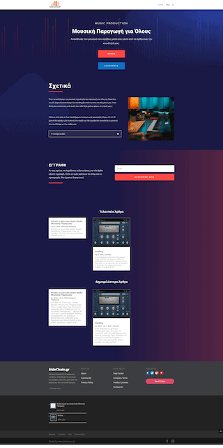 architect home page template layout demo